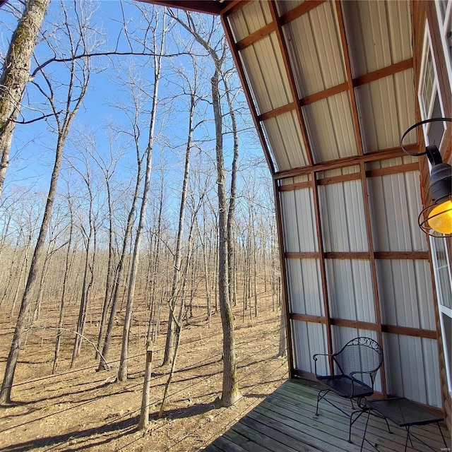 1432 Wayne 523, Wappapello, MO 63966 - view of wooden terrace