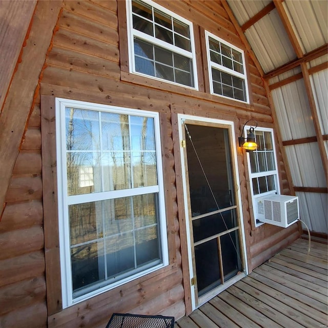 1432 Wayne 523, Wappapello, MO 63966 - view of exterior entry featuring log exterior