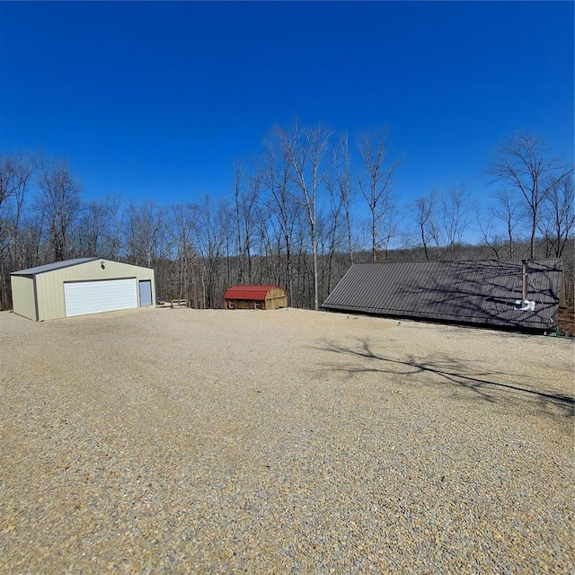 1432 Wayne 523, Wappapello, MO 63966 - view of yard with an outdoor structure and a detached garage