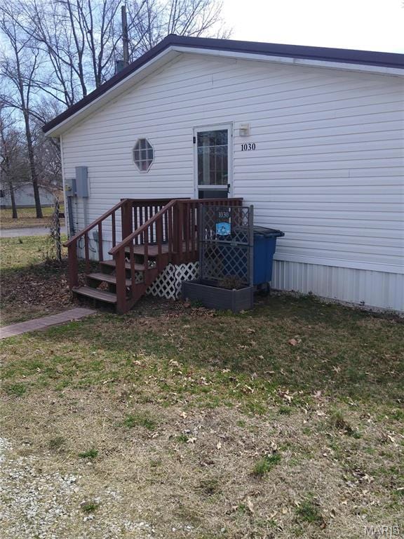 1030 Butler Rd, Tilden, IL 62292 - view of back of property