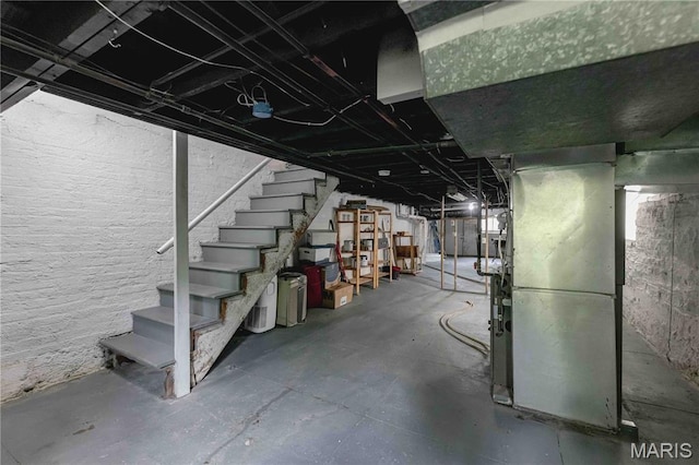 2244 Nebraska Ave, Saint Louis, MO 63104 - unfinished below grade area featuring stairs