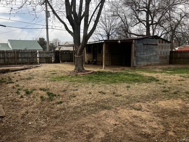 view of yard