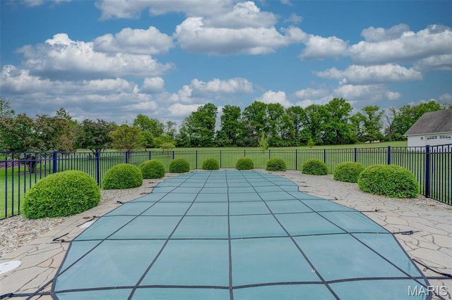 322 Gerard Ln, Moscow Mills, MO 63362 - view of swimming pool with a patio