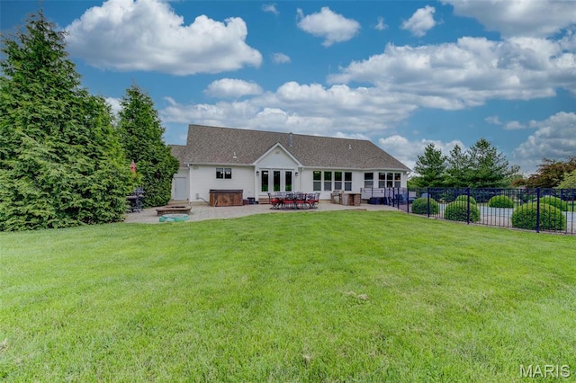 322 Gerard Ln, Moscow Mills, MO 63362 - back of property featuring a patio