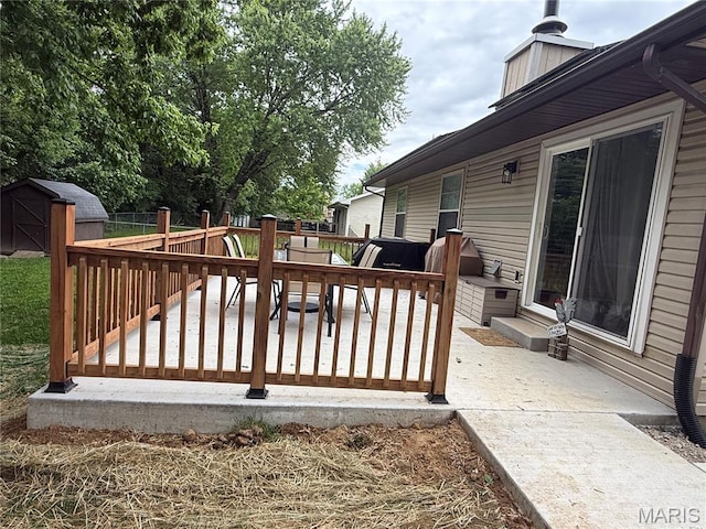 70 Innsbruck Ln, Shiloh, IL 62221 - view of wooden deck