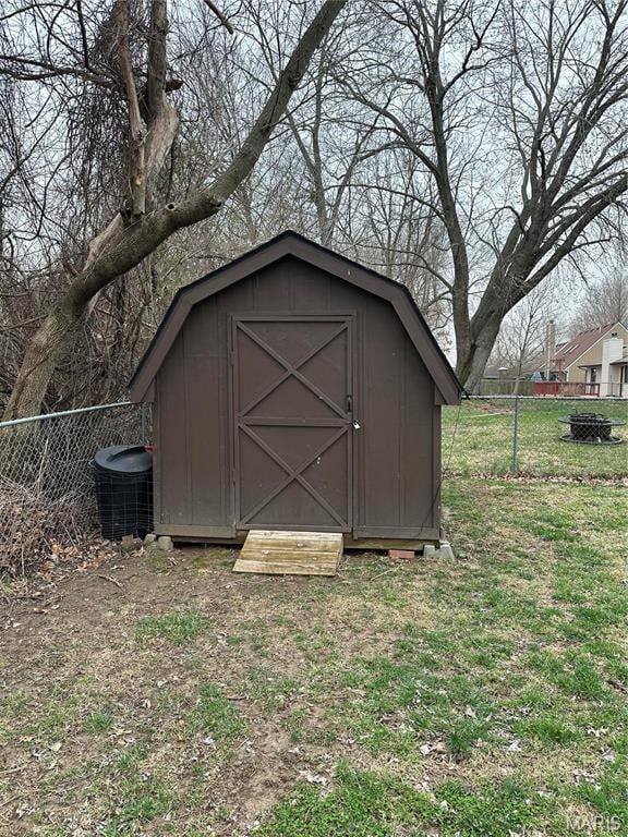 70 Innsbruck Ln, Shiloh, IL 62221 - view of shed with central AC unit