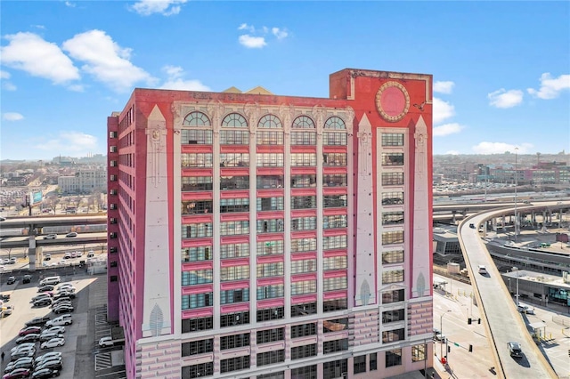 view of property featuring a view of city