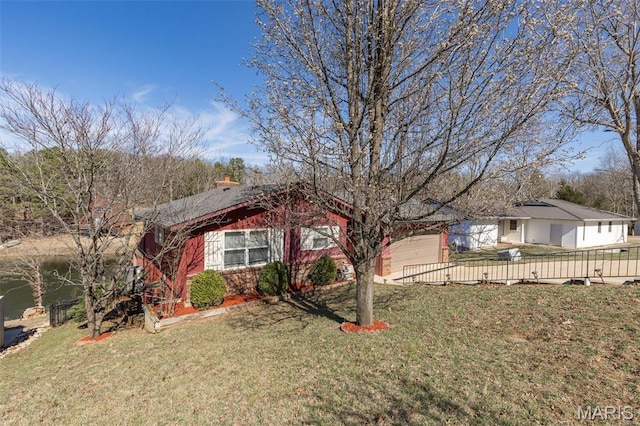 207 Normandie Dr, Bonne Terre, MO 63628 - view of front of house with a chimney
