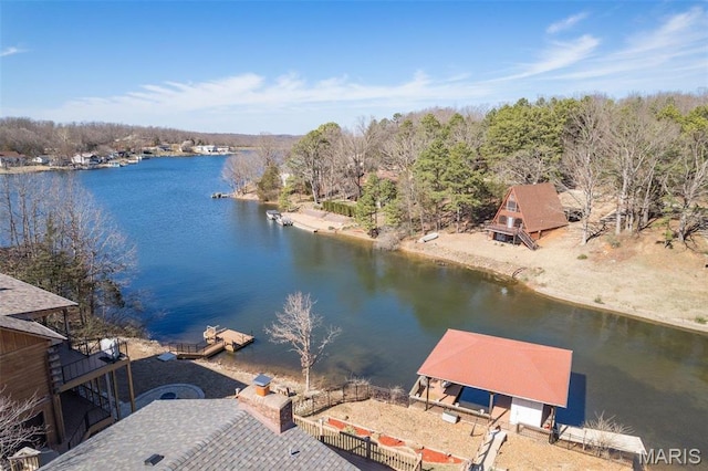 207 Normandie Dr, Bonne Terre, MO 63628 - dock with a water view