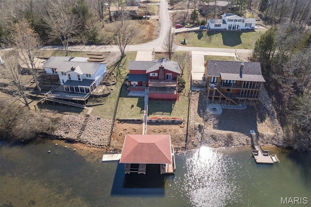 207 Normandie Dr, Bonne Terre, MO 63628 - aerial view of property and surrounding area featuring a large body of water
