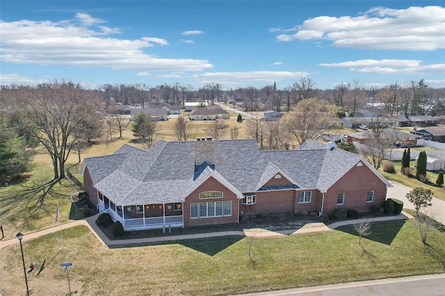 900 Deer Circle Dr, Carlyle, IL 62231 - aerial perspective of suburban area