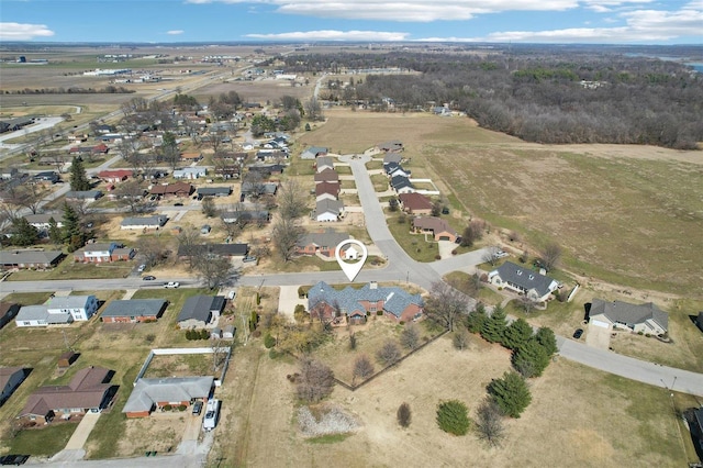 900 Deer Circle Dr, Carlyle, IL 62231 - aerial view of property's location featuring nearby suburban area