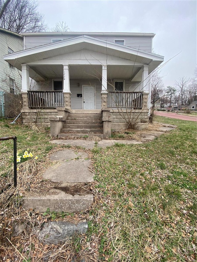 1224 E 4th St, Alton, IL 62002 - doorway to property with a porch