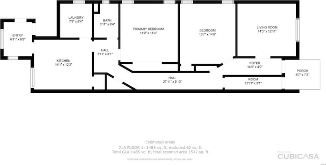 2107 Russell Blvd, Saint Louis, MO 63104 - property floor plan