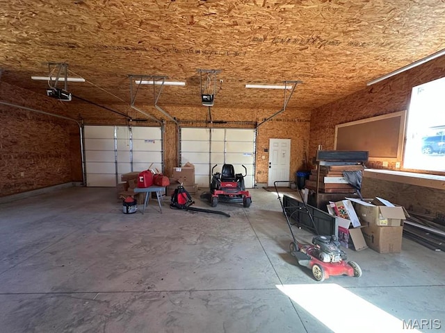 14348 Hidden Trails Cir, Dexter, MO 63841 - garage featuring a garage door opener