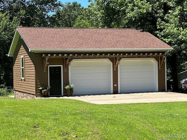 14348 Hidden Trails Cir, Dexter, MO 63841 - view of detached garage