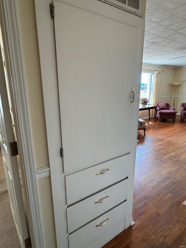 detailed view of wood finished floors
