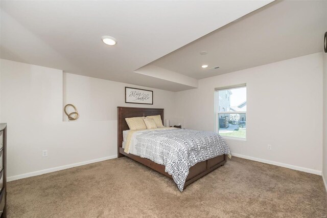 237 Mason Glen Dr, Lake St Louis, MO 63367 - bedroom with carpet flooring, baseboards, and recessed lighting
