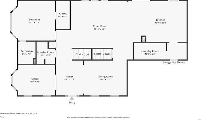 237 Mason Glen Dr, Lake St Louis, MO 63367 - home floor plan