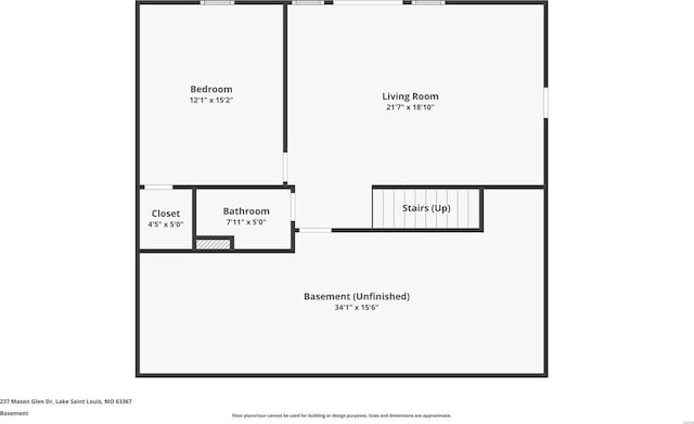 237 Mason Glen Dr, Lake St Louis, MO 63367 - room layout