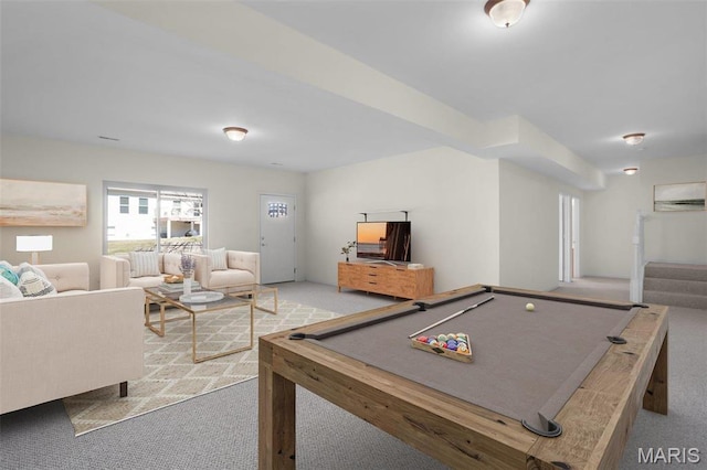 304 Spotted Fawn, Wentzville, MO 63385 - rec room featuring carpet floors and pool table