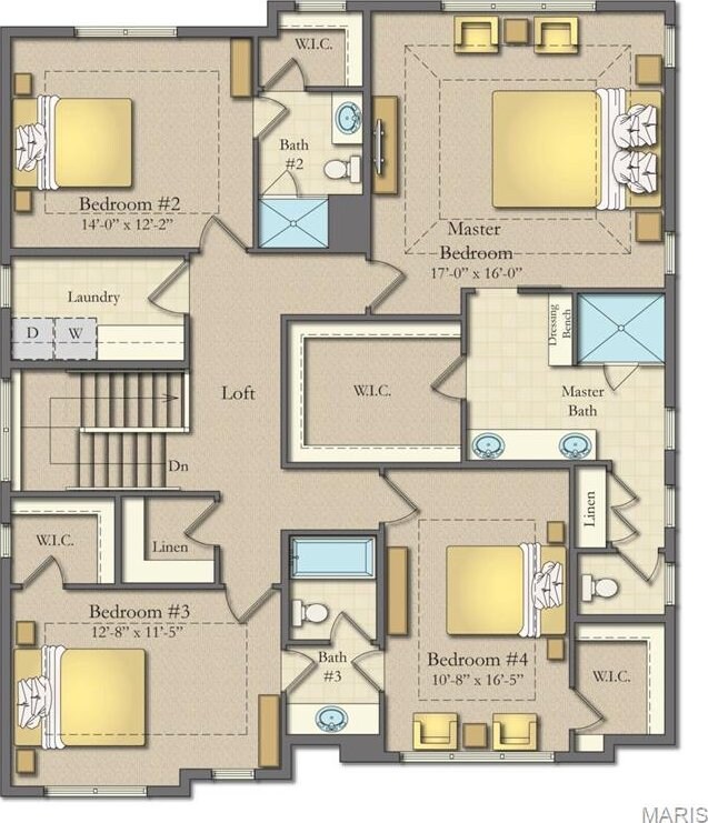 8510 Eulalie Ave, Saint Louis, MO 63144 - floor plan / room layout