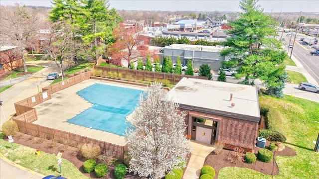 13515 Coliseum Dr Unit A, Chesterfield, MO 63017 - view of swimming pool with fence