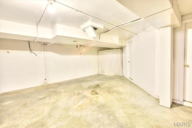 13515 Coliseum Dr Unit A, Chesterfield, MO 63017 - view of unfinished basement