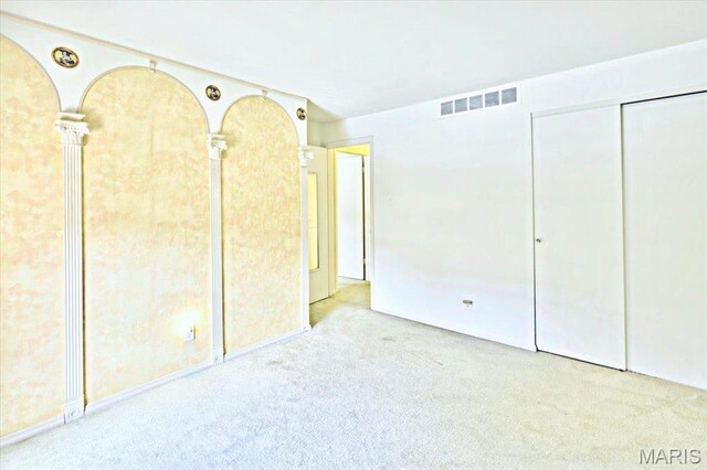 13515 Coliseum Dr Unit A, Chesterfield, MO 63017 - unfurnished bedroom with carpet and a closet