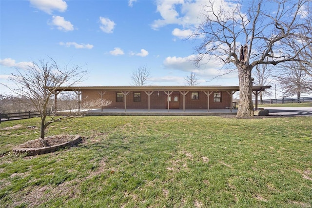 12044 State Route A, Saint Genevieve, MO 63670 - rear view of house featuring a carport