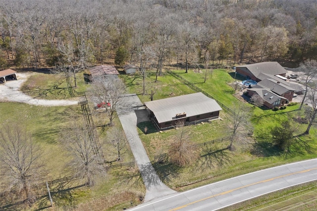 12044 State Route A, Saint Genevieve, MO 63670 - view from above of property featuring a forest