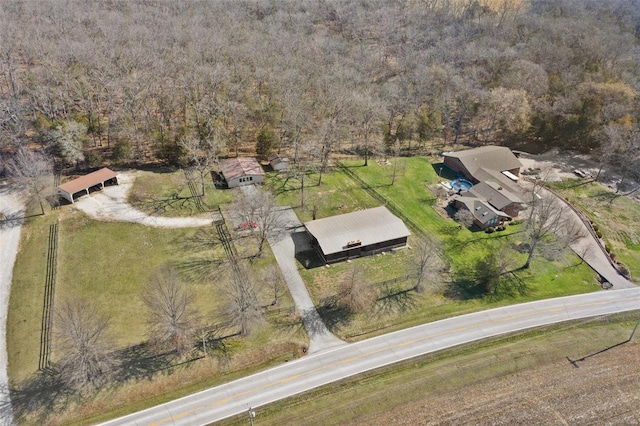12044 State Route A, Saint Genevieve, MO 63670 - view from above of property featuring a forest
