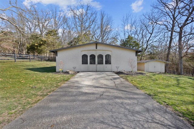 12044 State Route A, Saint Genevieve, MO 63670 - view of shed featuring driveway