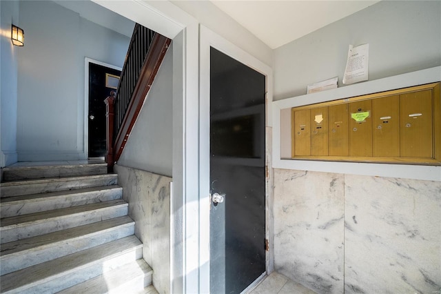 view of staircase