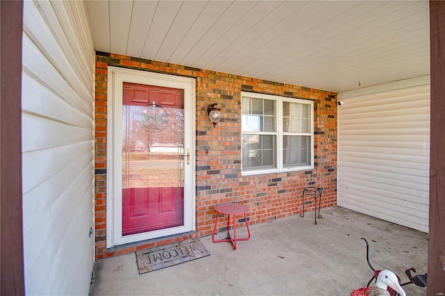 239 Olive St, Rockbridge, IL 62081 - view of exterior entry featuring covered porch