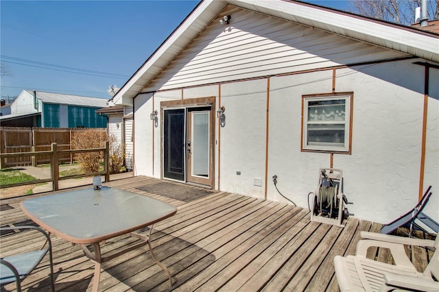 239 Olive St, Rockbridge, IL 62081 - deck featuring fence