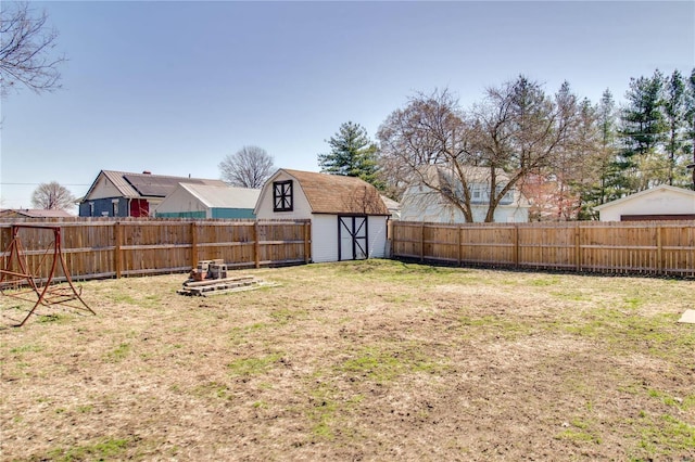 239 Olive St, Rockbridge, IL 62081 - view of yard featuring a shed and an outdoor structure