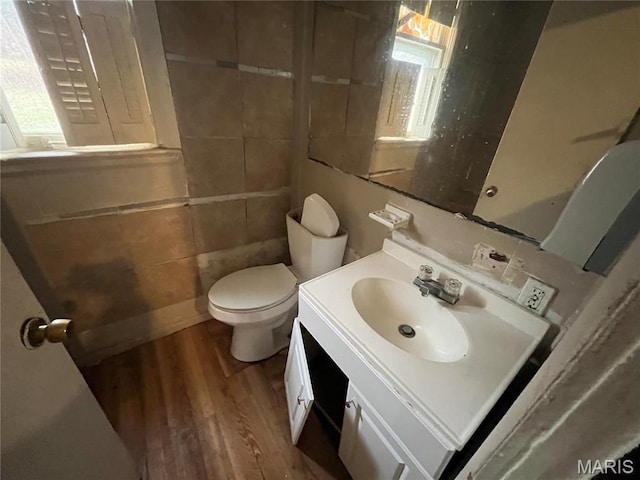 5052 Plover Ave, Saint Louis, MO 63120 - bathroom with wood finished floors and vanity