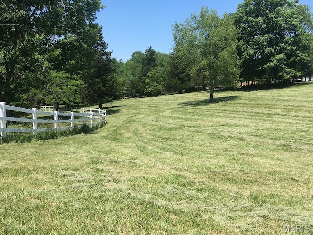 3921 Allenton Rd, Wildwood, MO 63069 - view of yard featuring a view of rural / pastoral area