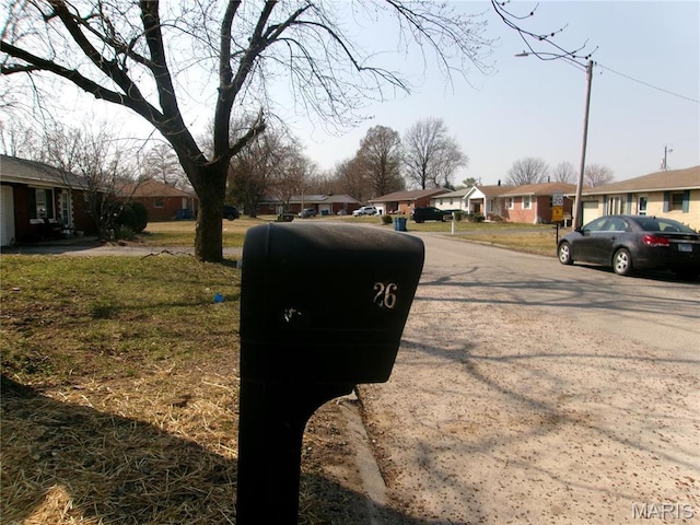 26 Victoria Dr, Pontoon Beach, IL 62040 - view of asphalt road with a residential view