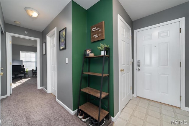 420 Benton Dr Unit I, Saint Peters, MO 63376 - foyer entrance featuring baseboards