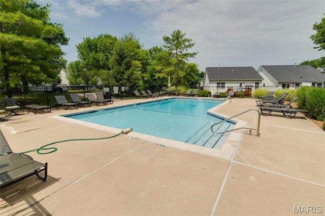 420 Benton Dr Unit I, Saint Peters, MO 63376 - community pool featuring a patio