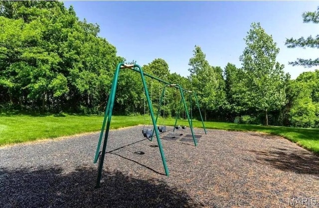 420 Benton Dr Unit I, Saint Peters, MO 63376 - community jungle gym with a lawn