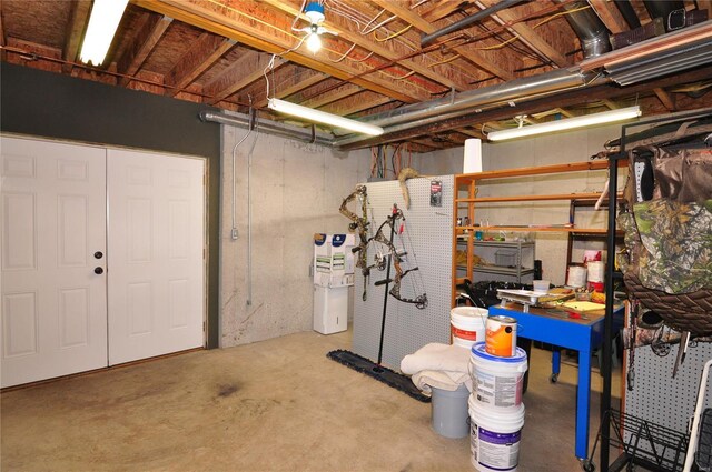4072 Osage Rdg, House Springs, MO 63051 - view of unfinished basement