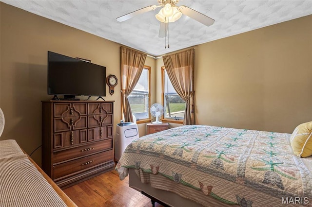113 S Madison St, Desloge, MO 63601 - bedroom featuring wood finished floors and ceiling fan