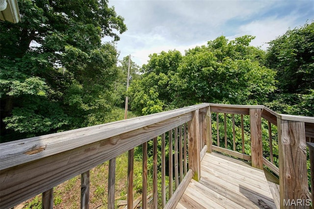 24478 Trolley Ln, Saint Robert, MO 65584 - view of wooden terrace