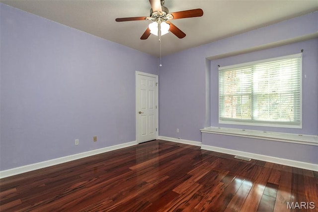 10 Dunbridge Ct, Glen Carbon, IL 62034 - unfurnished room featuring wood finished floors and ceiling fan