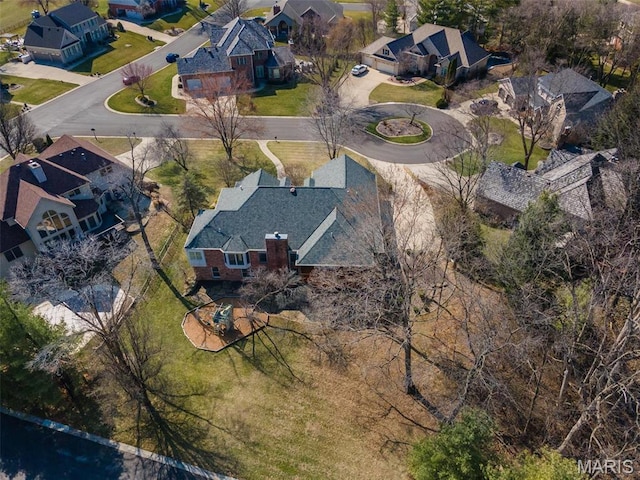 10 Dunbridge Ct, Glen Carbon, IL 62034 - aerial view of residential area