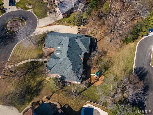 10 Dunbridge Ct, Glen Carbon, IL 62034 - aerial overview of property's location
