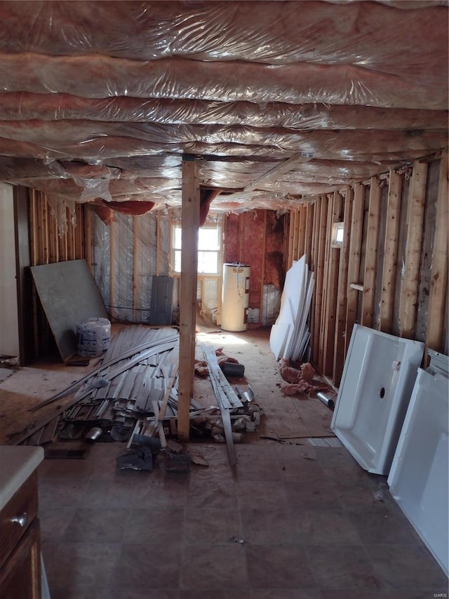 411 N Desloge Dr, Desloge, MO 63601 - misc room with water heater